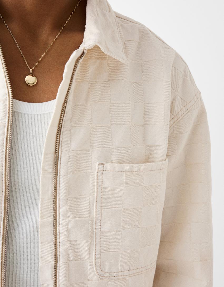 جاكيت عامل جاكار-أبيض-5