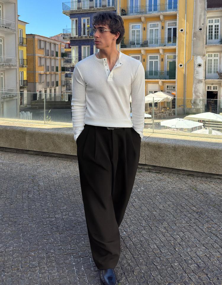 Super baggy fit tailored pantolon