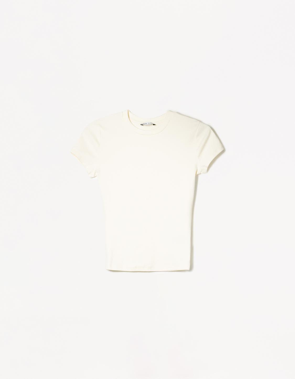 Short sleeve crew neck T-shirt