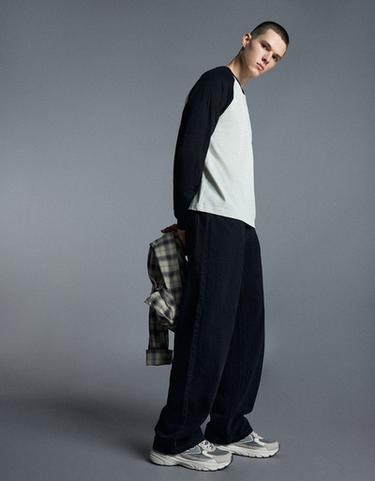 Straight jogger jeans — Black 2