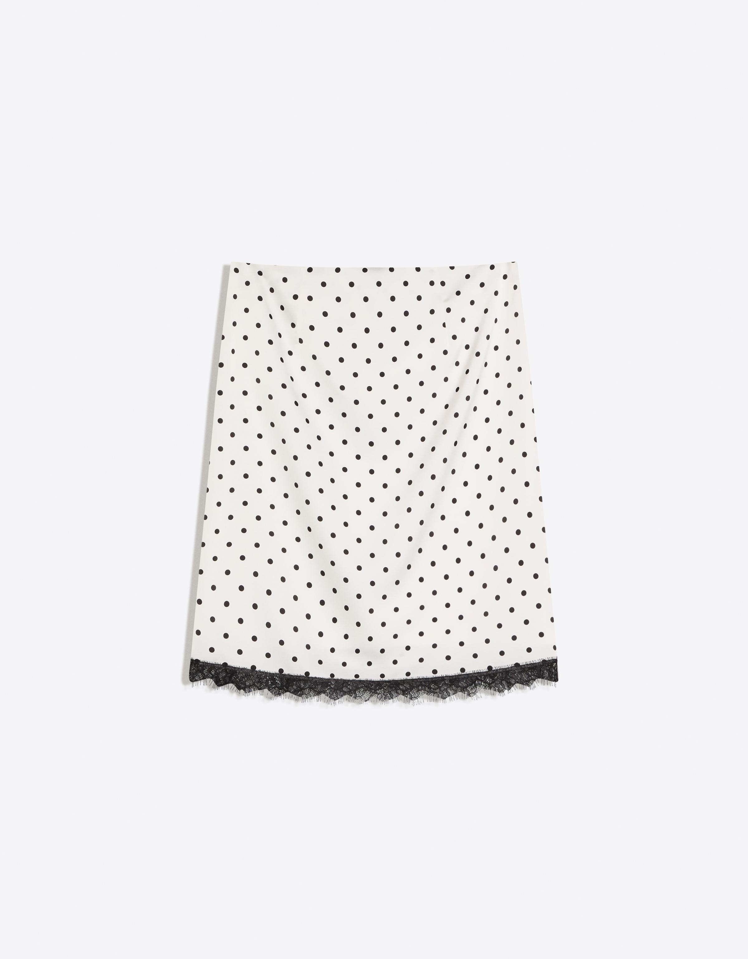 Saten midi etek - Görsel 52