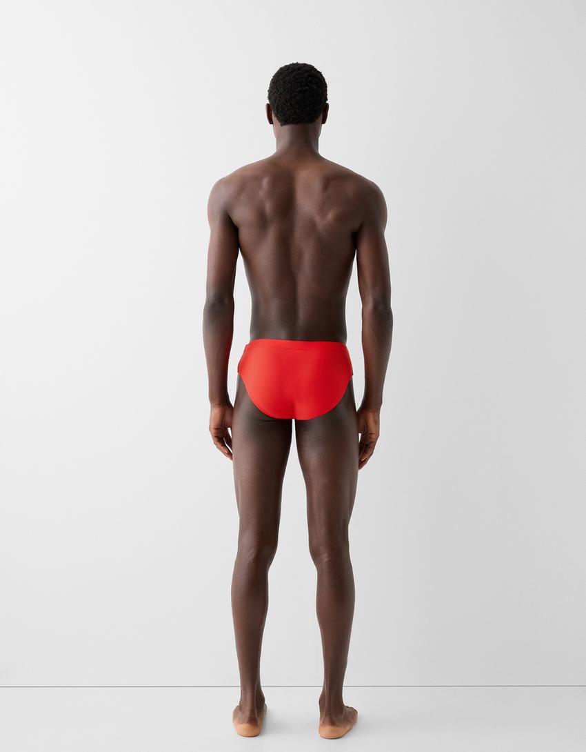 Swim briefs-Red-2