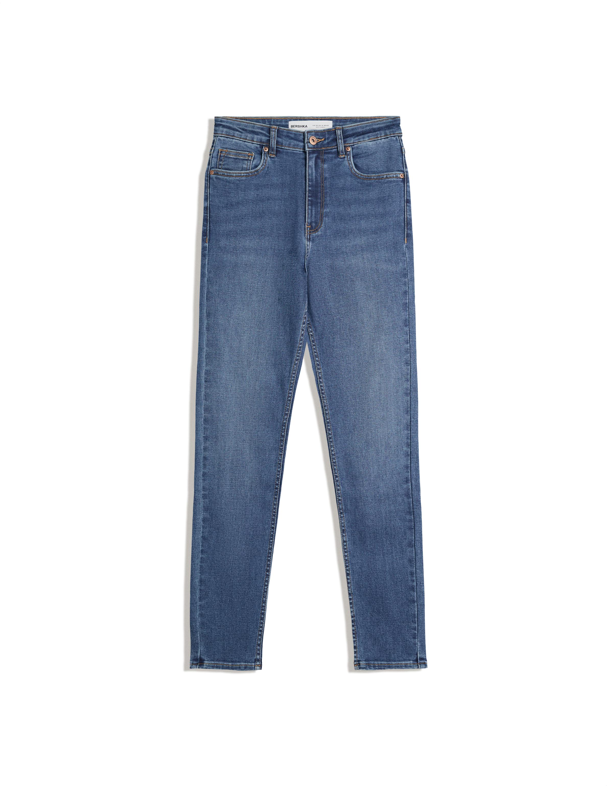 Skinny fit yüksek bel jean - Görsel 27