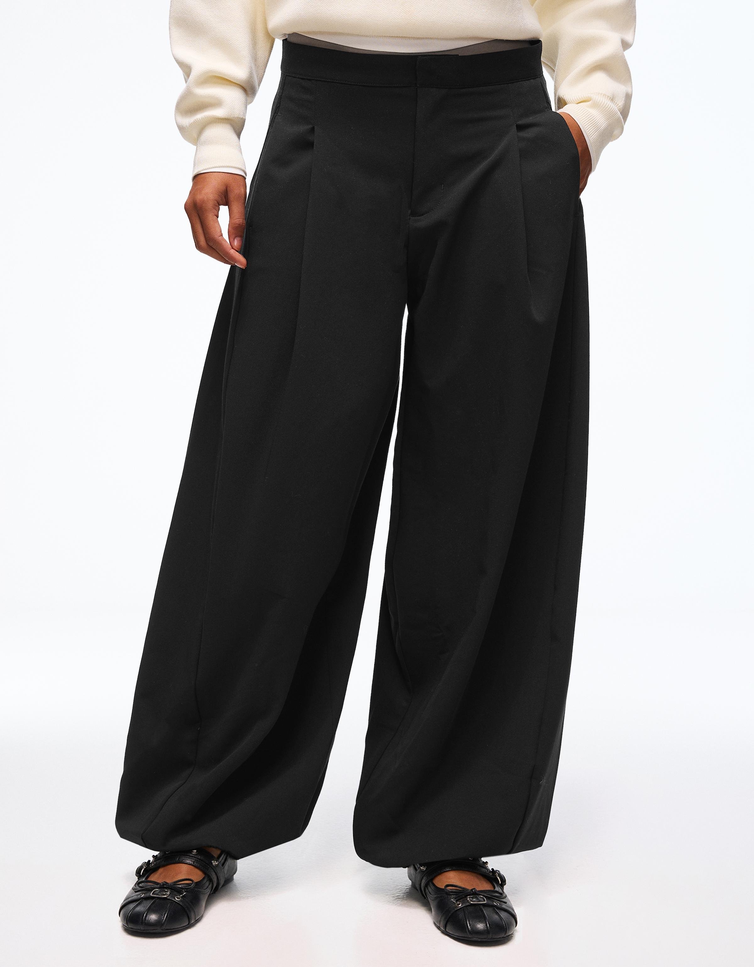 Checked bloomers — Black