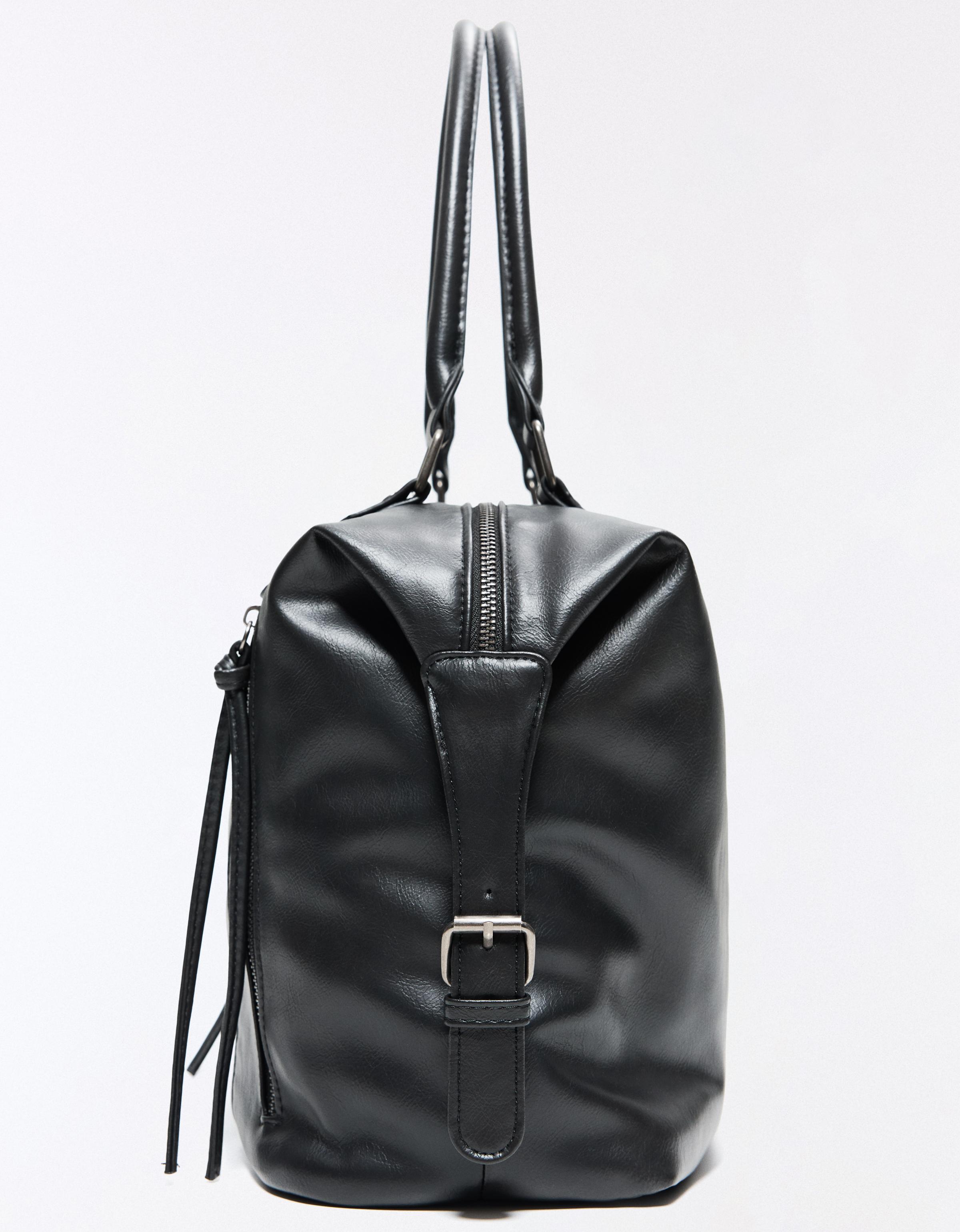 Zip-up bowling bag — Black