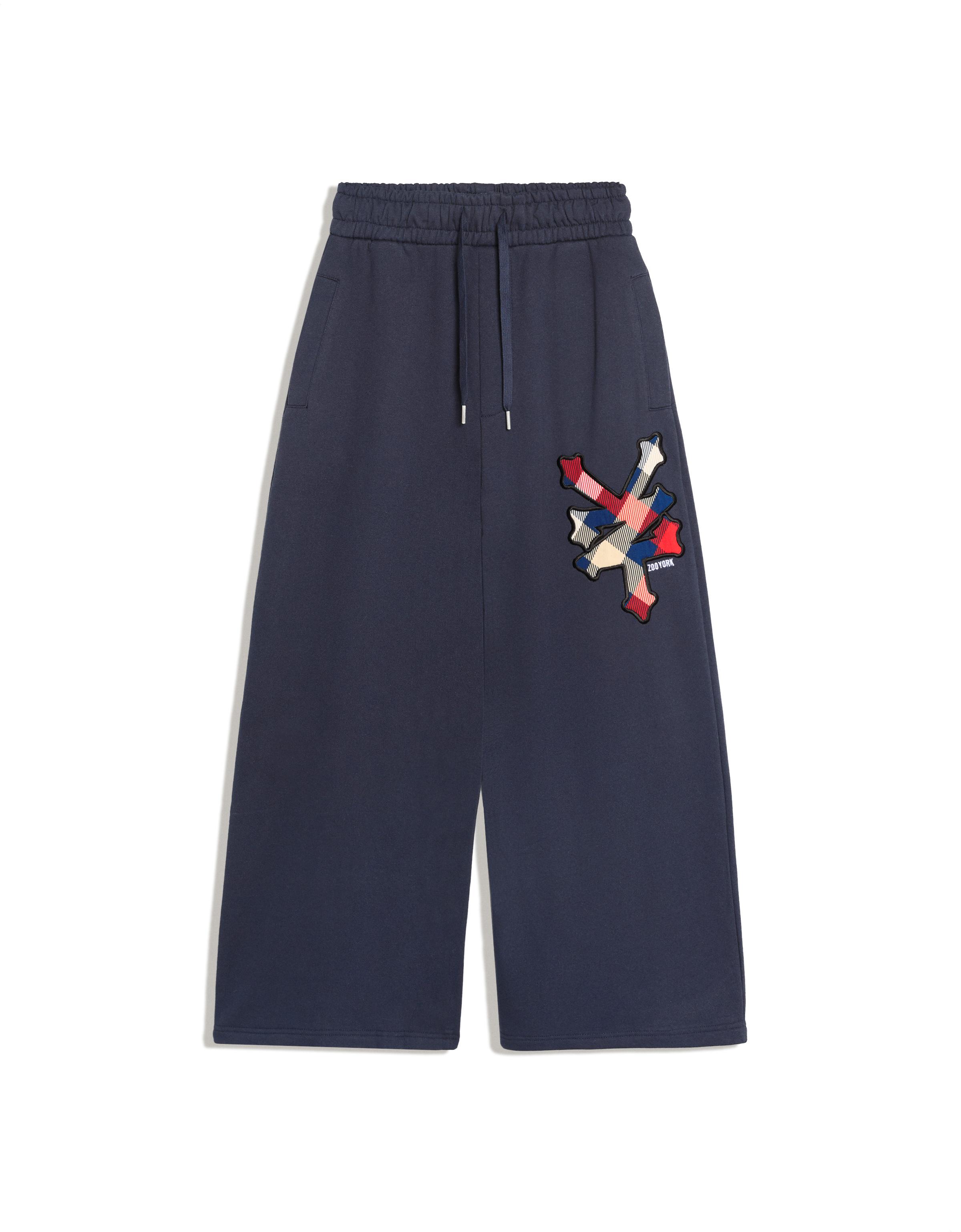 ZOO YORK X BERSHKA super baggy trousers — Dark blue