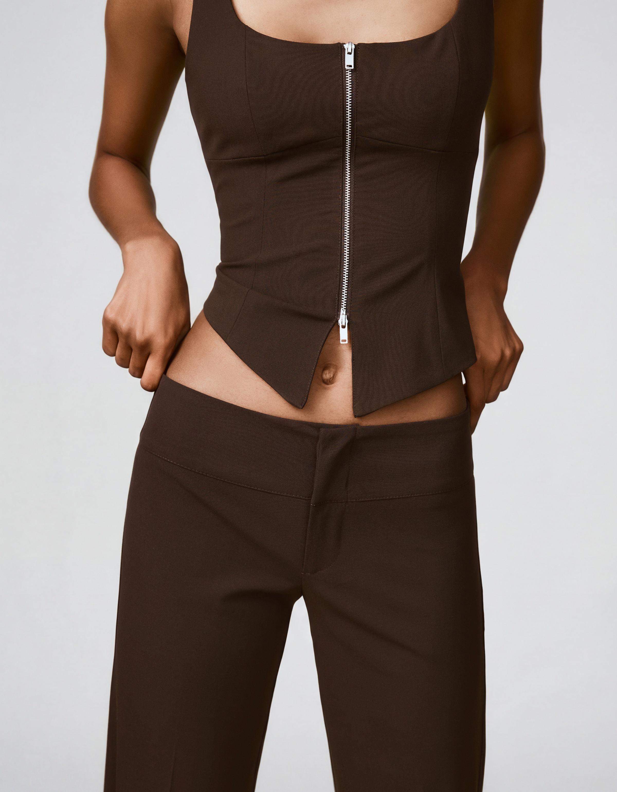 Düşük bel kuşaklı pantolon - Görsel 65