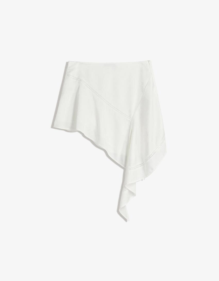 Jacquard top and skirt set-Jacquard top and skirt set