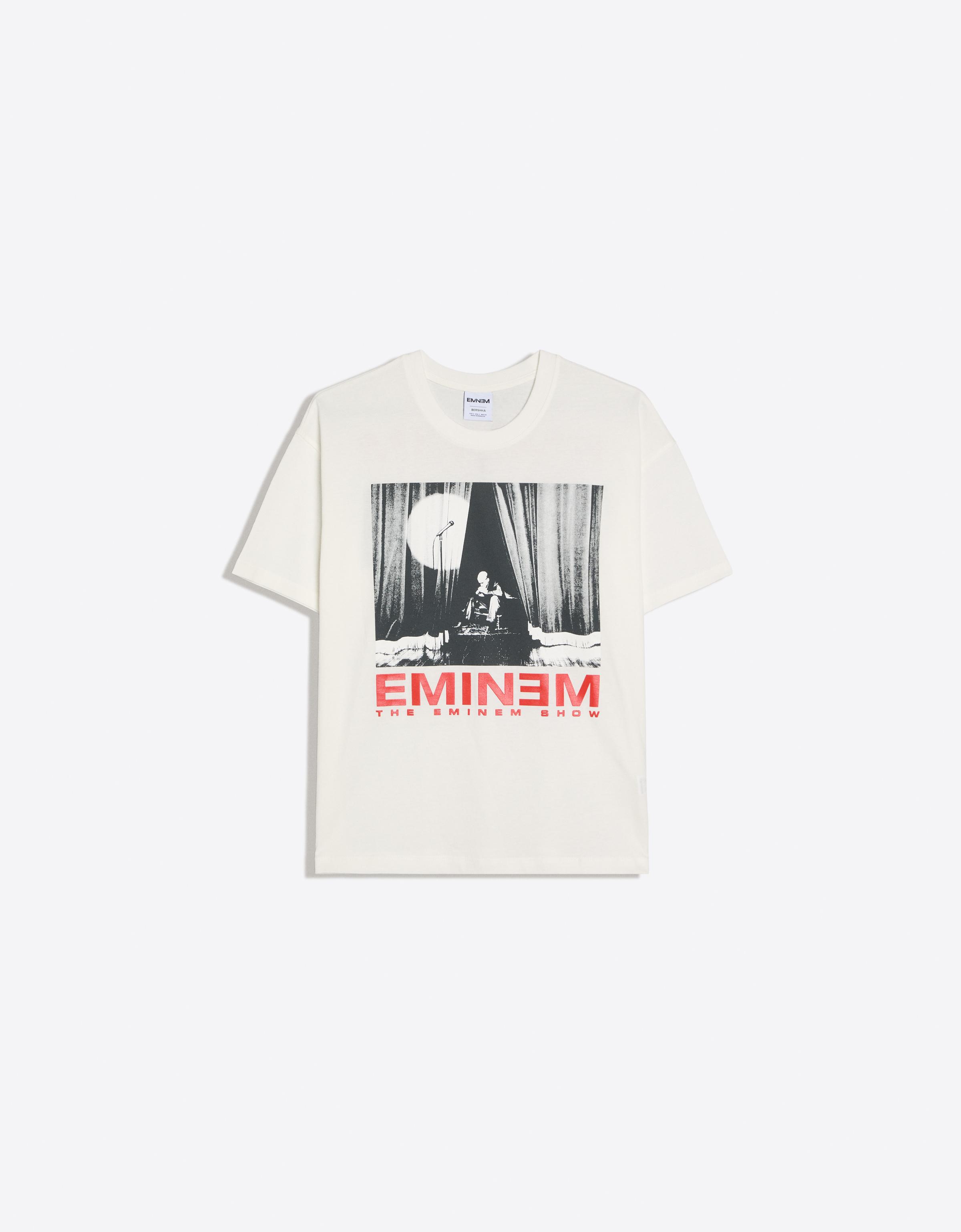 Oversize EMINEM T-shirt — Off white