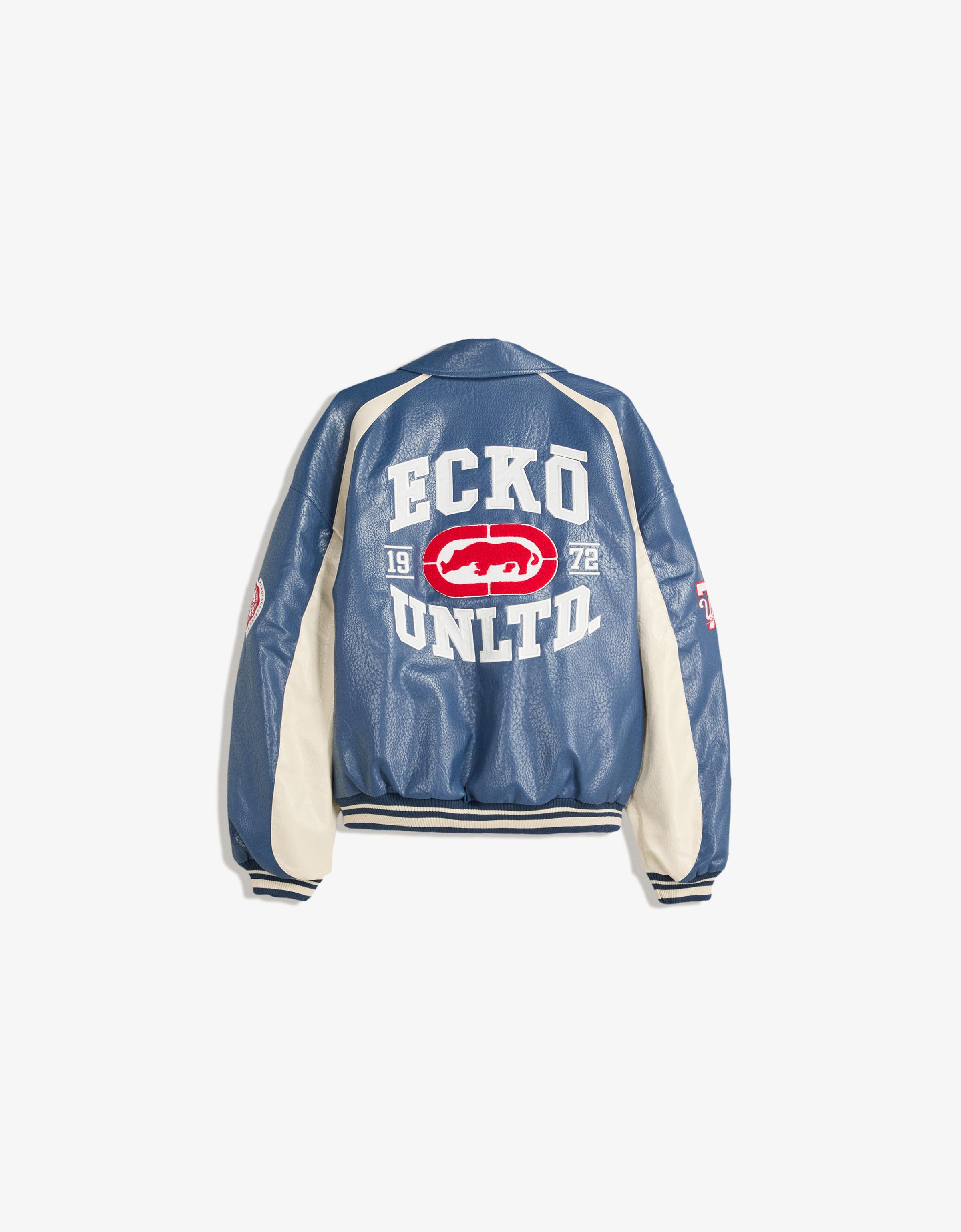 Ecko Unltd leather effect jacket - Men | Bershka