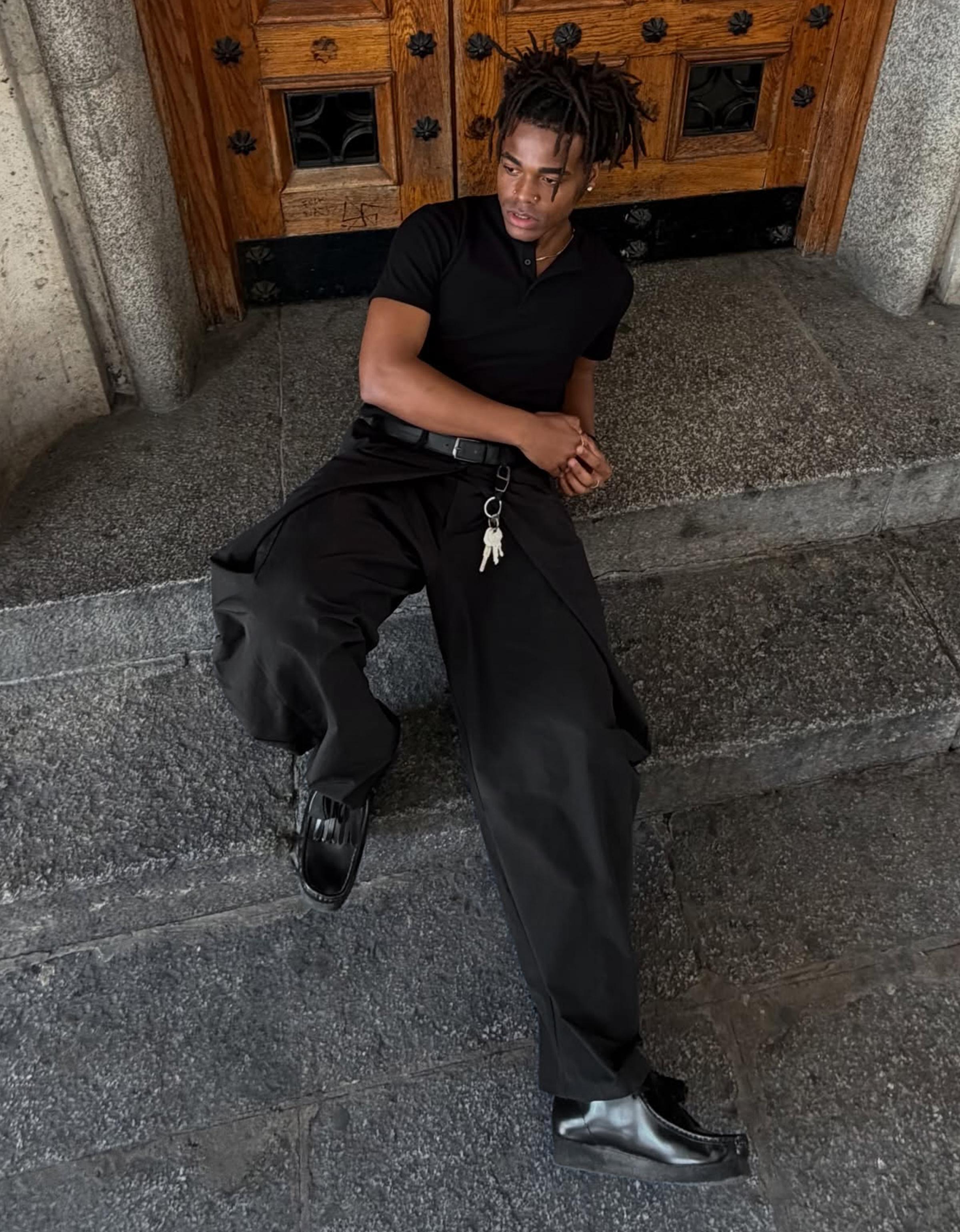 Kısa kollu gofre ekmekçi tişört - Görsel 82