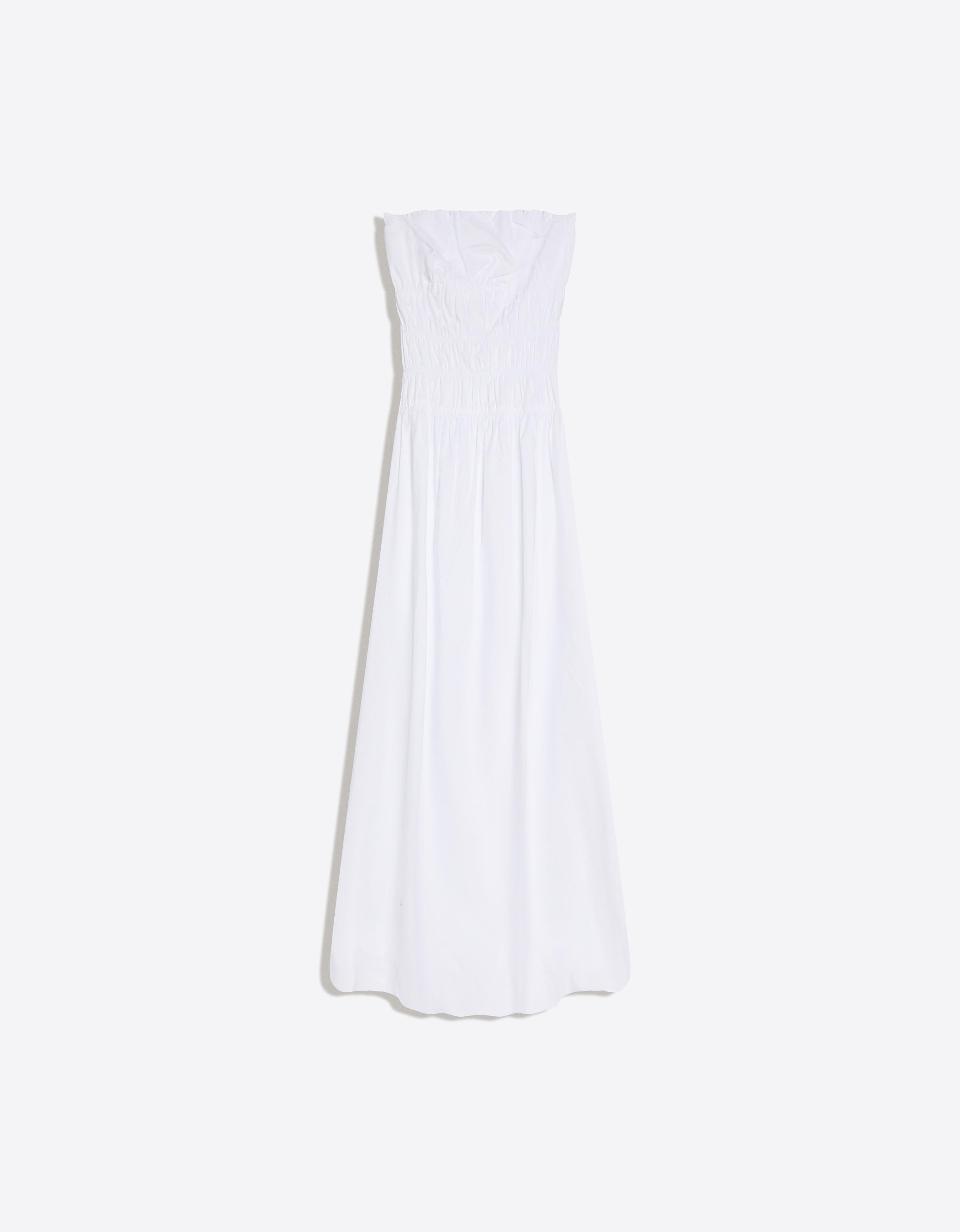 Poplin long dress
