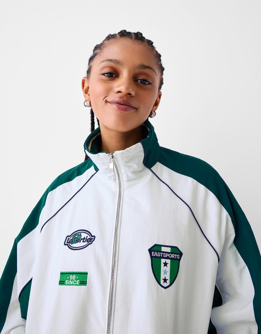 Casaco nylon sport-Verde-2