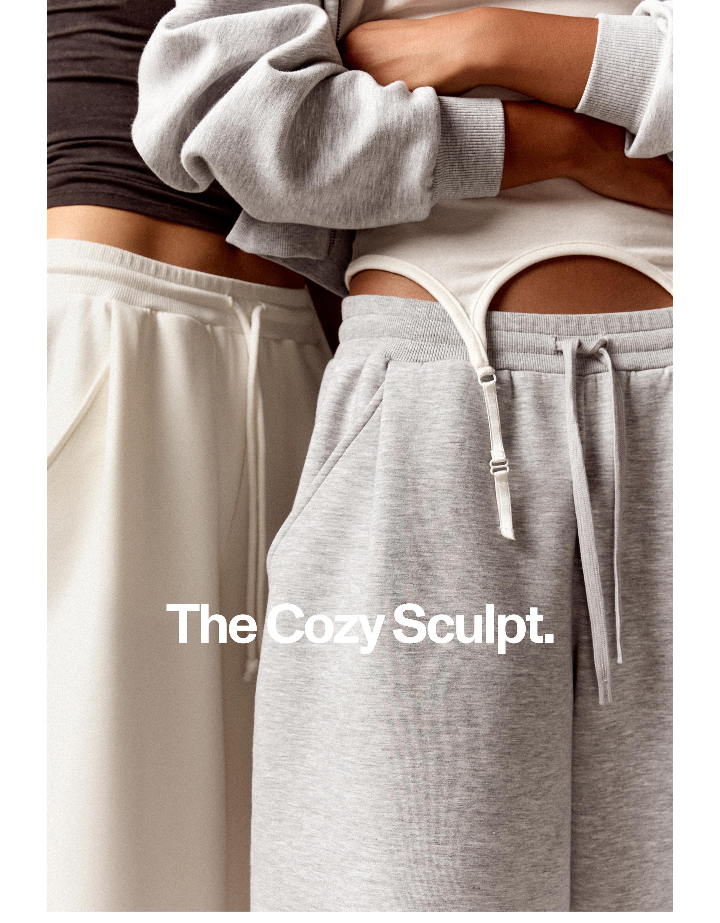 Barrel trousers — Grey
