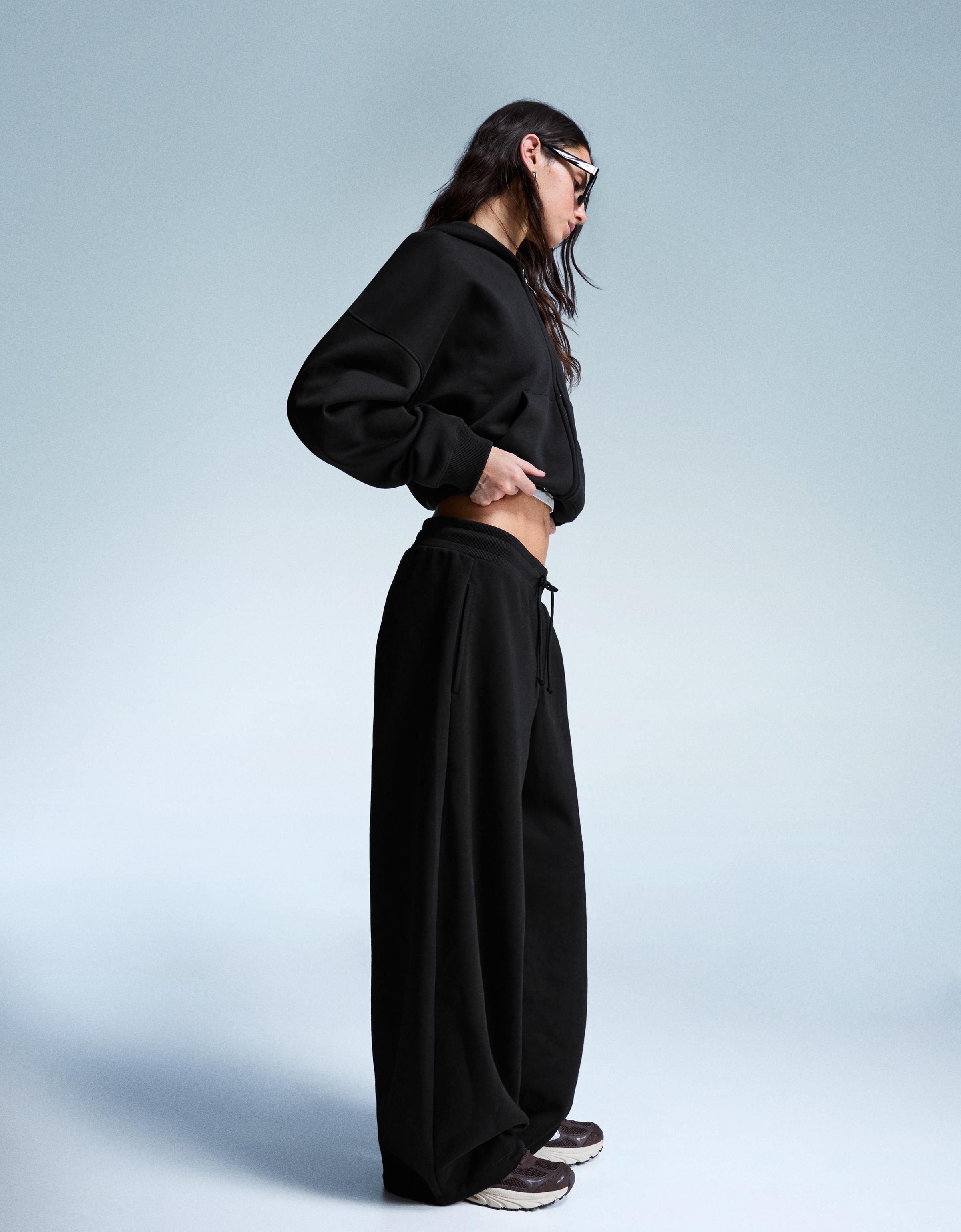 Stoperli barrel fit şardonlu pantolon - Görsel 189