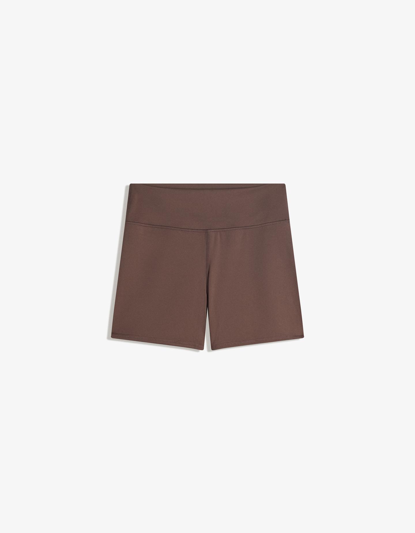 Bershka Short Ciclista Quick Dry & Breathable Mujer Xxs Marrón