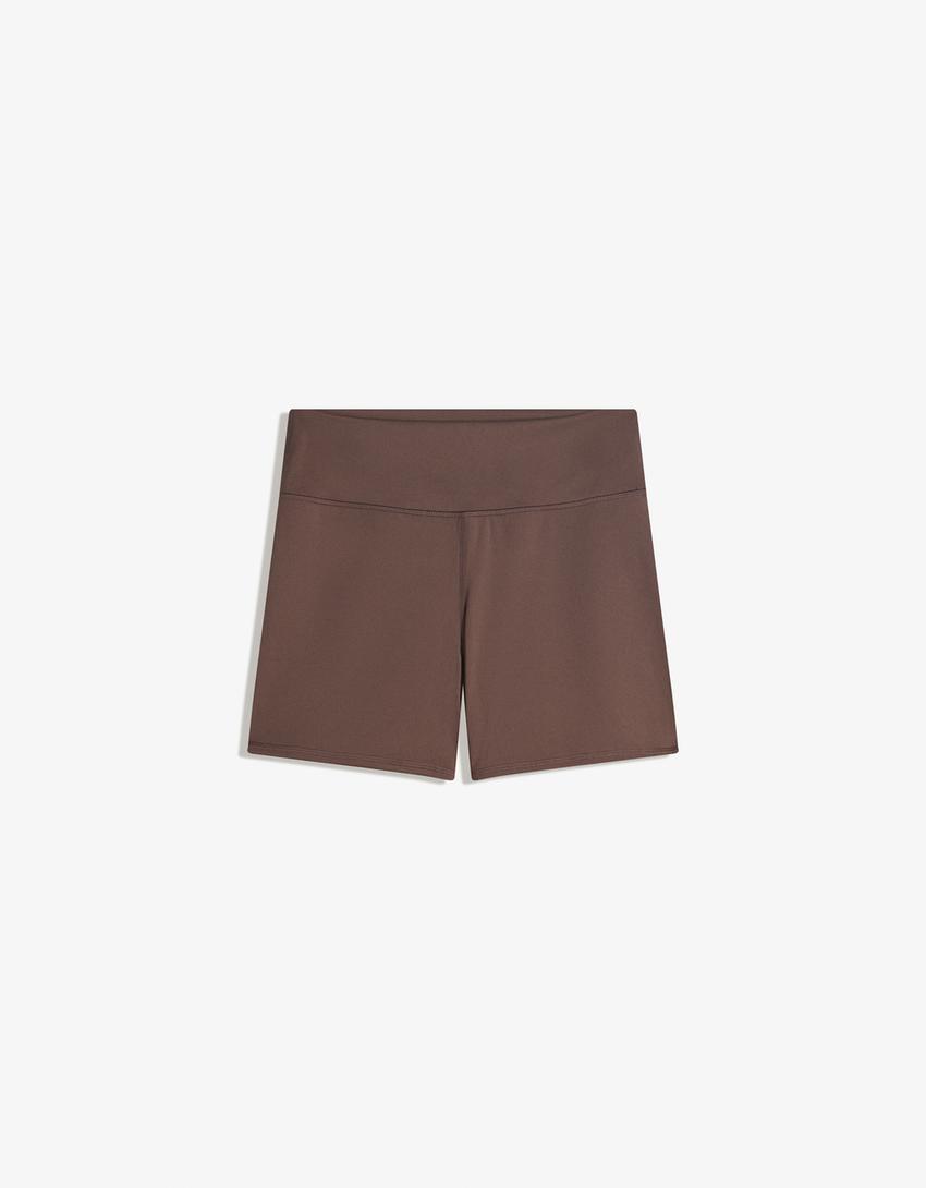 Short ciclista quick dry & breathable-Marrón-1