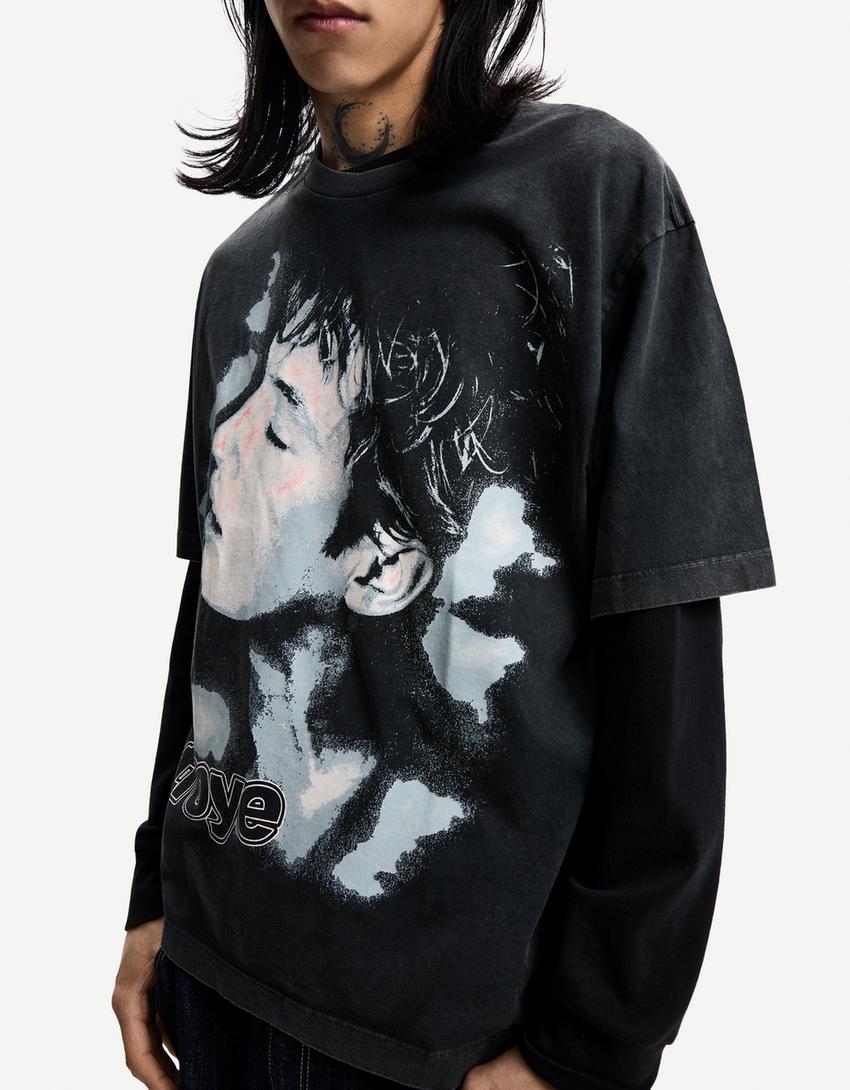 Troye Sivan print T-shirt