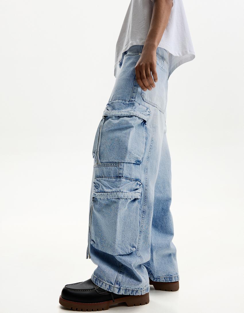 Jean baggy multifonction