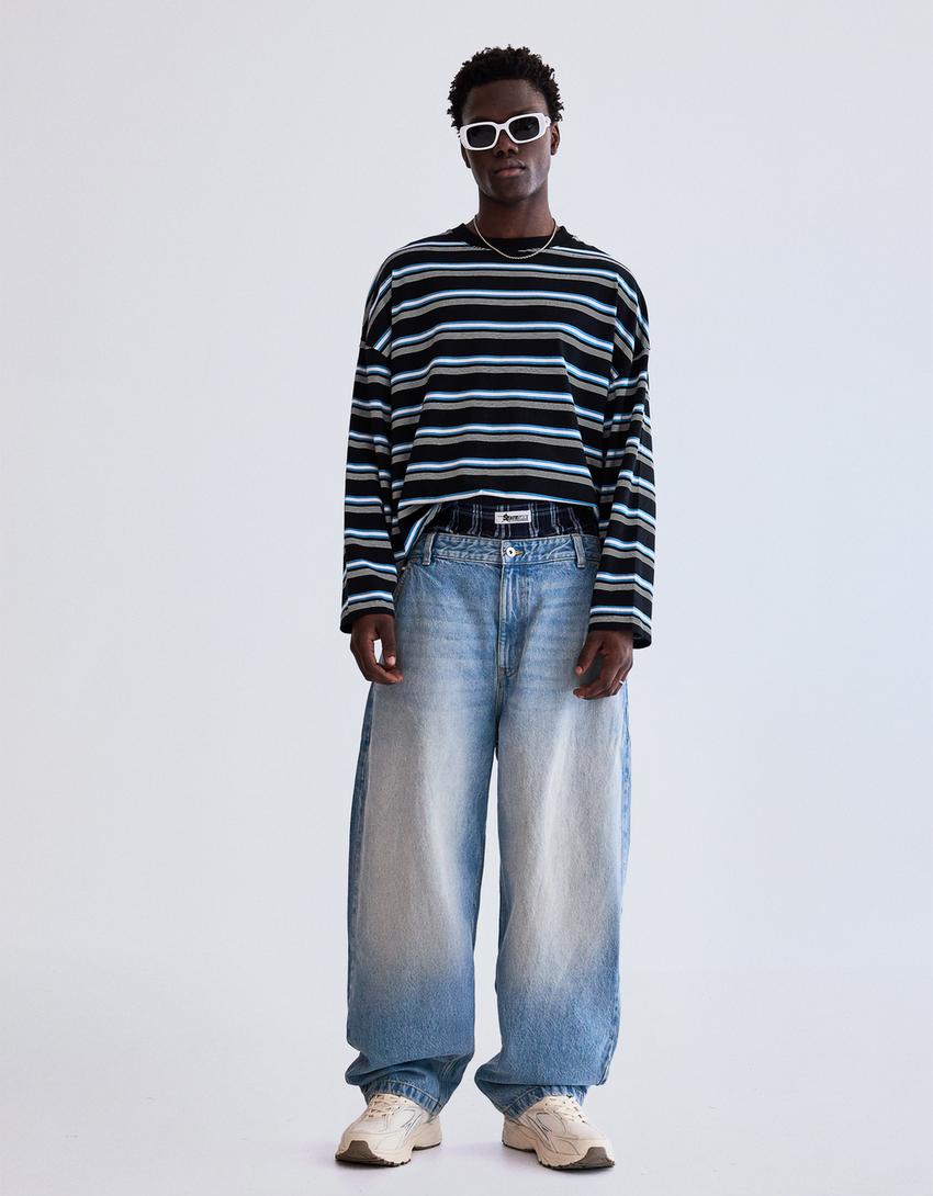 Skater jeans-Light blue