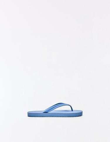 BASIC THONG SANDALS — BLUE 1