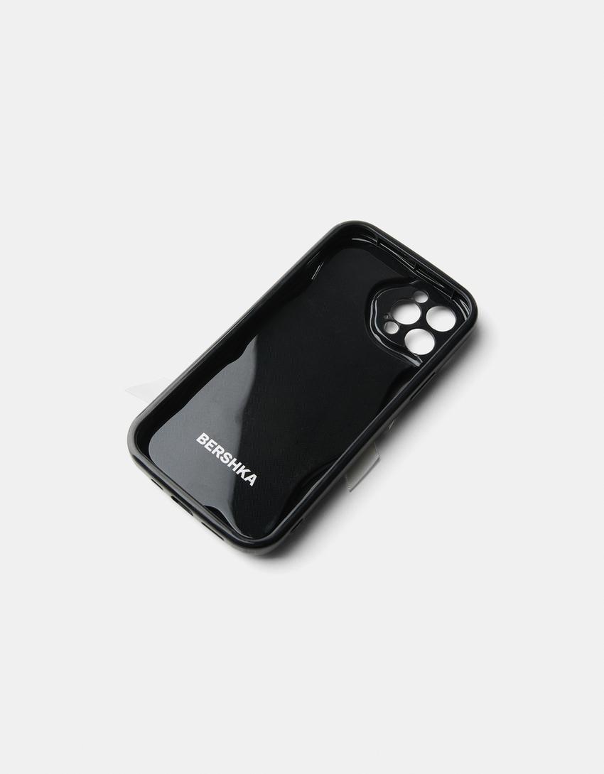 Coque mobile nœuds-Noir-1