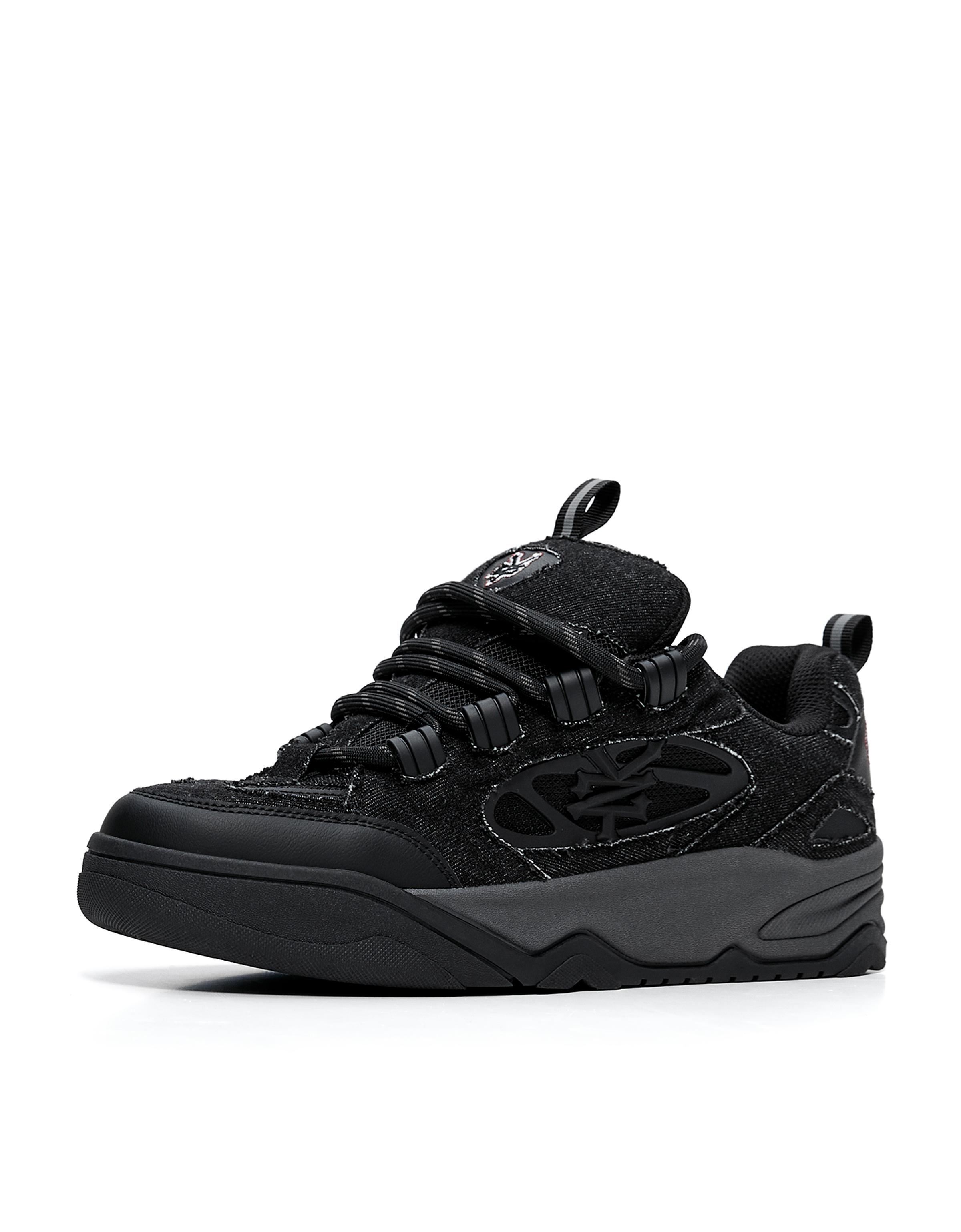 ZOO YORK skate trainers — BLACK