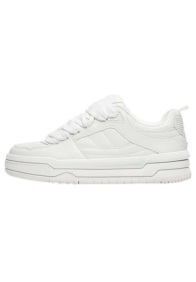 Chunky skate trainers — WHITE