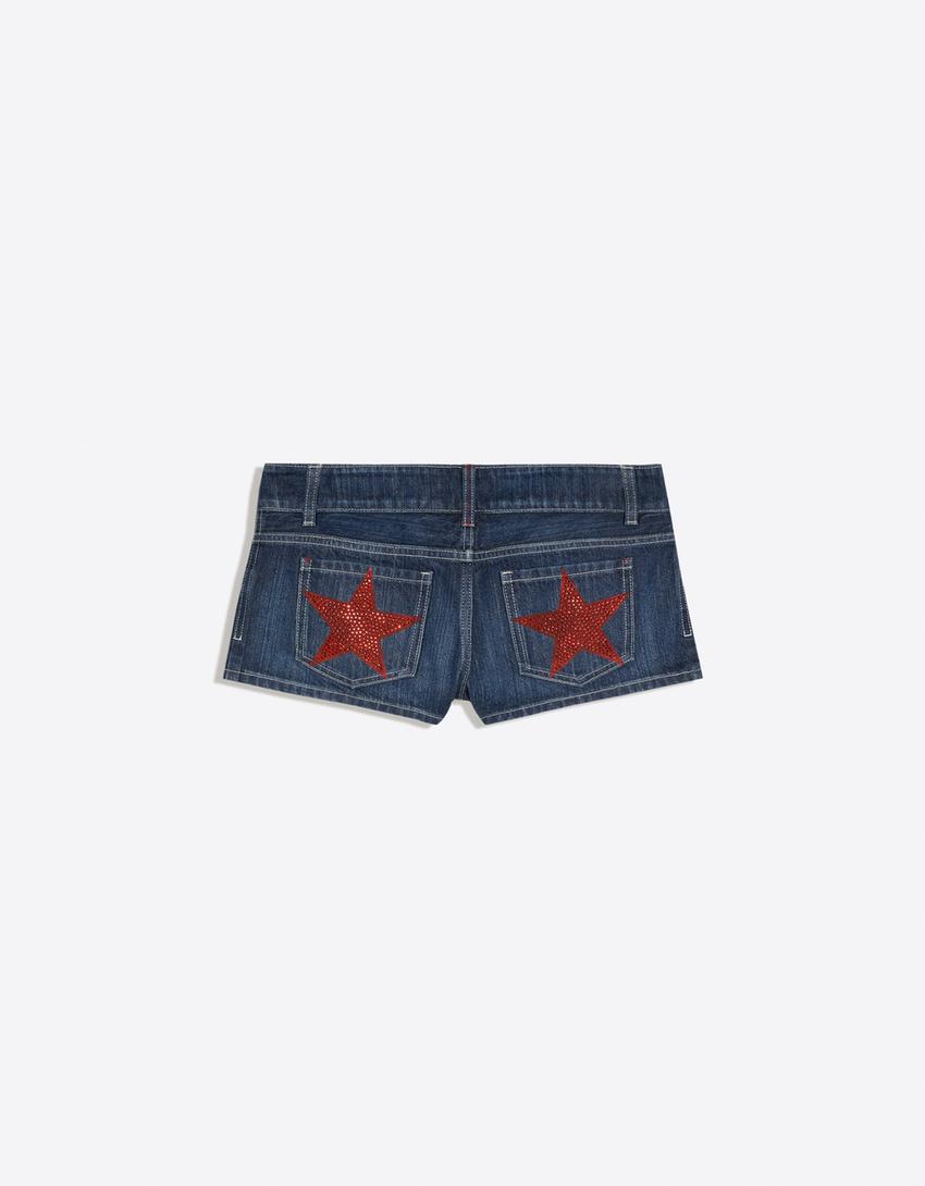 FIFA WORLD CUP™ denim shorts-Light blue