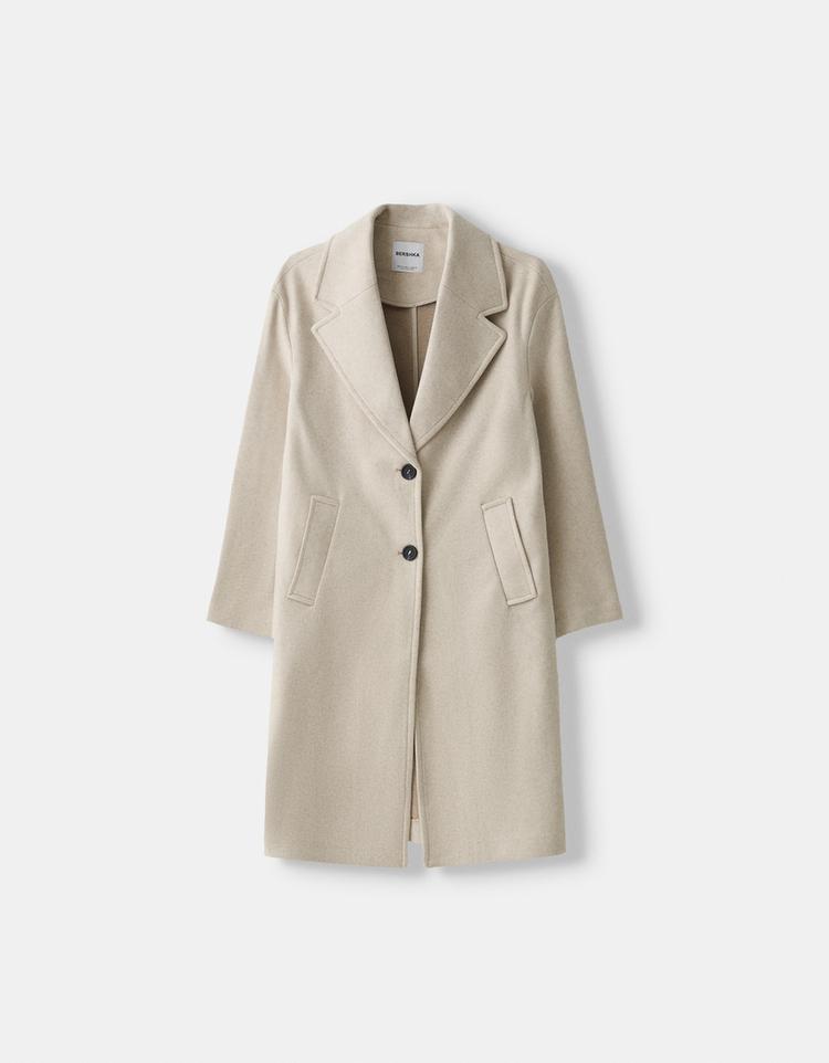 Long soft coat