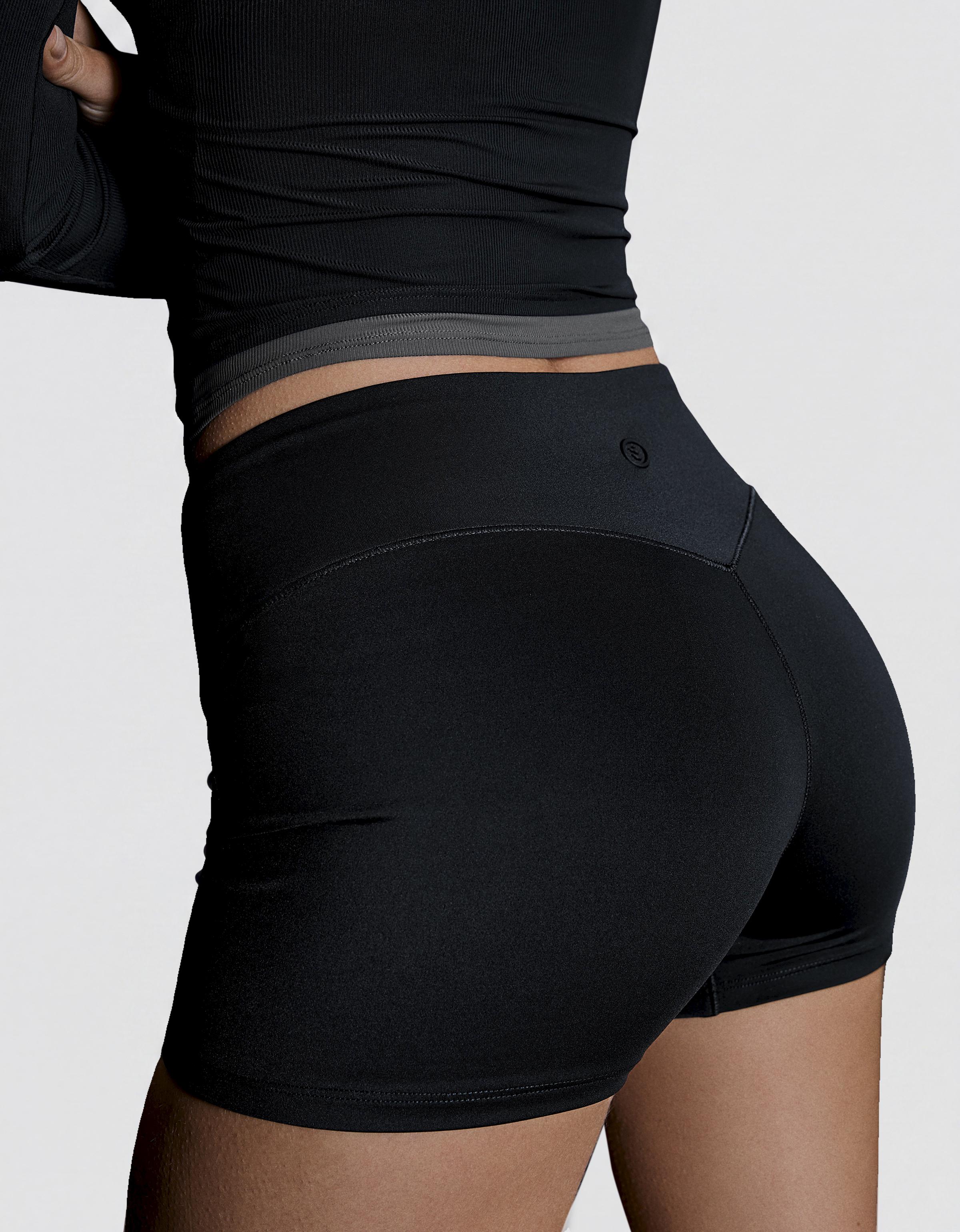 Breathable & Quick Dry technical fabric shorts — Black