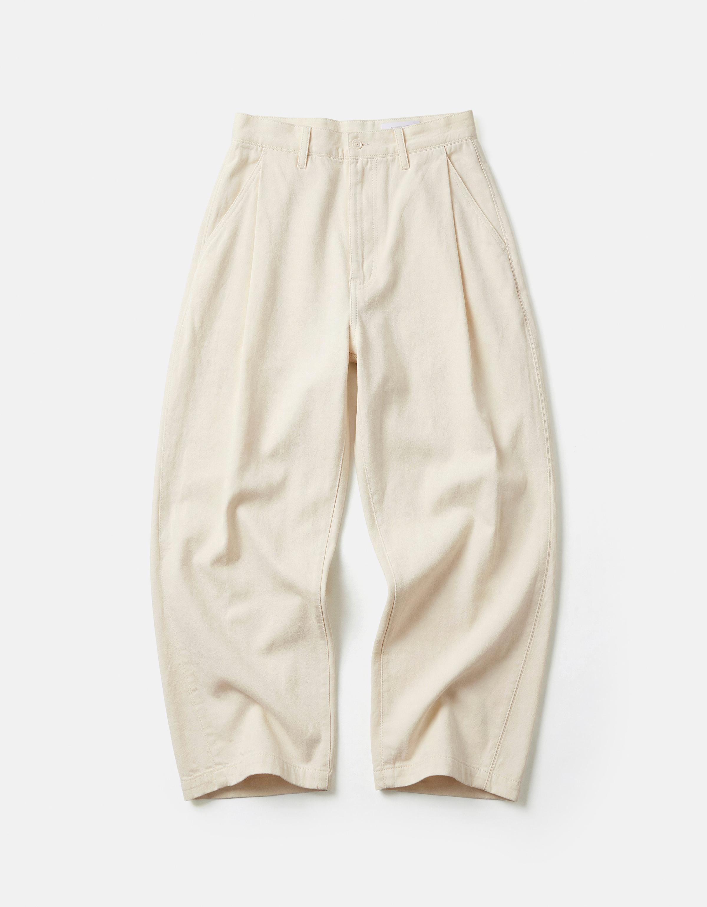 Ketenli super baggy fit pantolon - Görsel 65