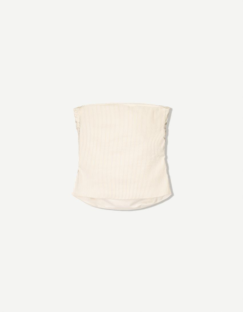 Stretch-Bandeau-Top-Rohweiß-4