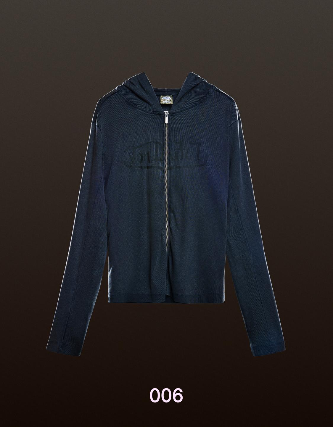 Von Dutch zip-up sweatshirt