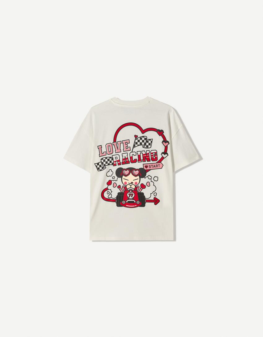 Camiseta Pucca manga corta-Blanco-1