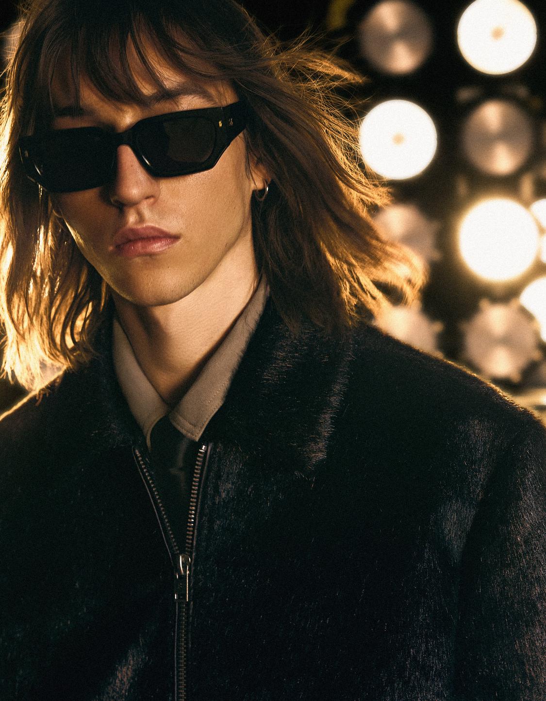 Hexagonal sunglasses