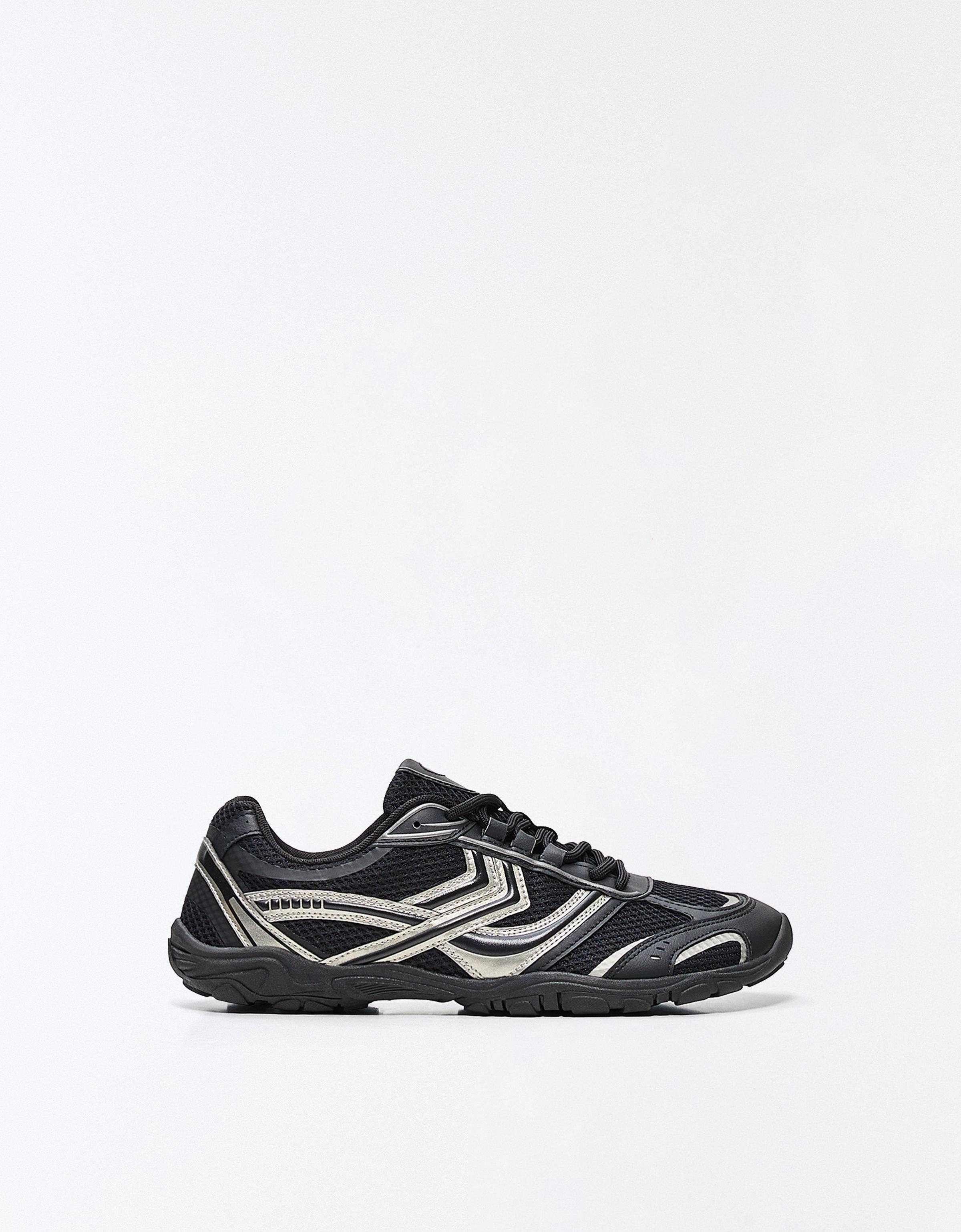 Bershka Deportivo Barefoot Hombre Negro