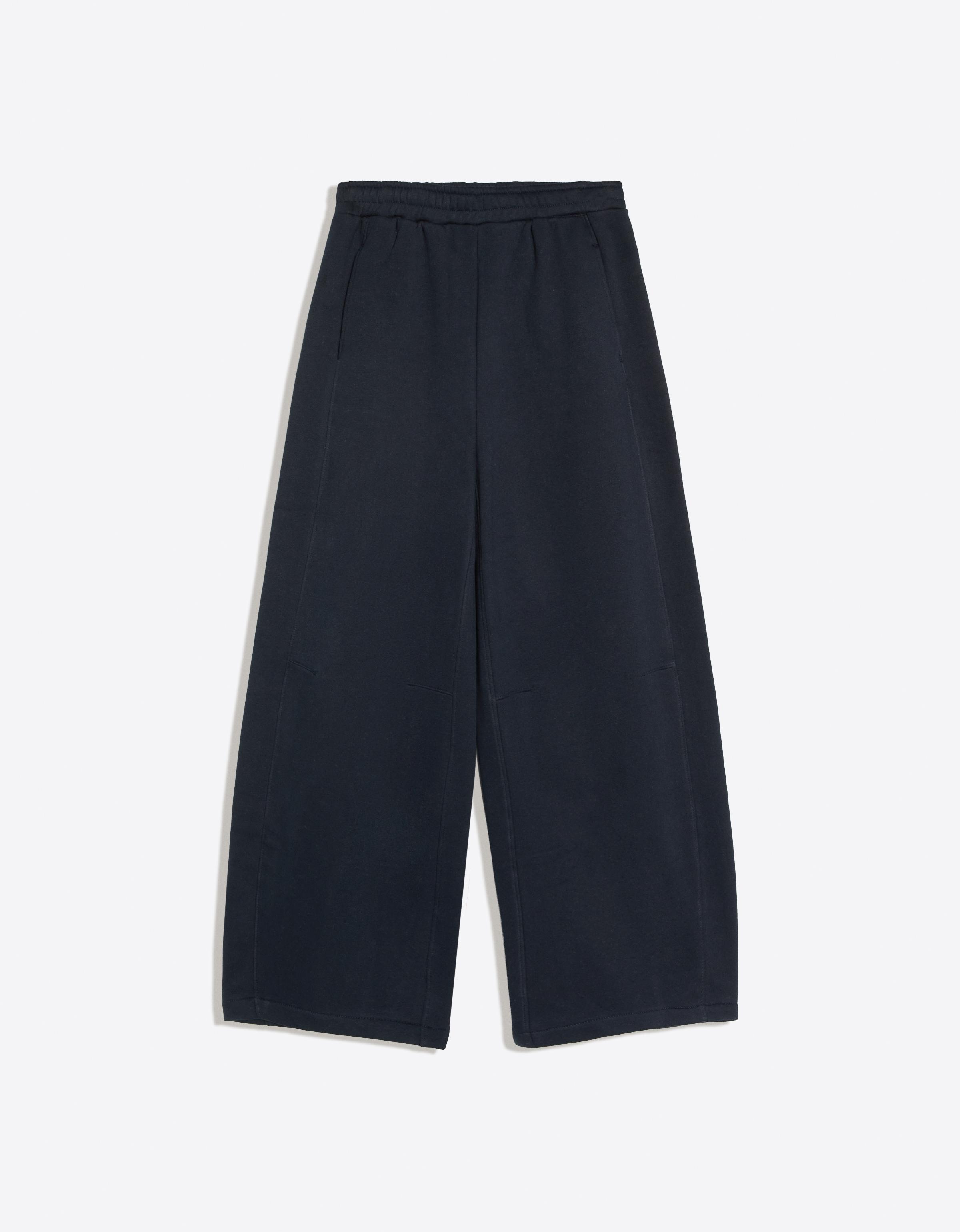 Plush parachute trousers — Navy