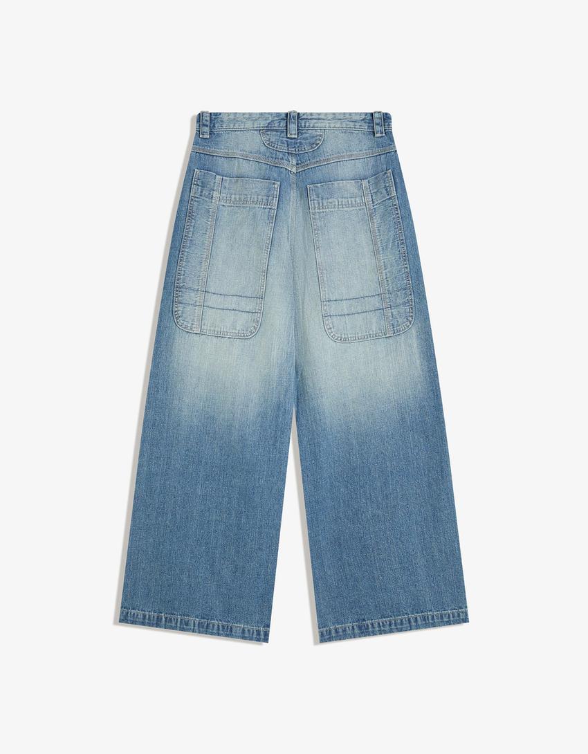 Jeans mega baggy-Azul lavado-4
