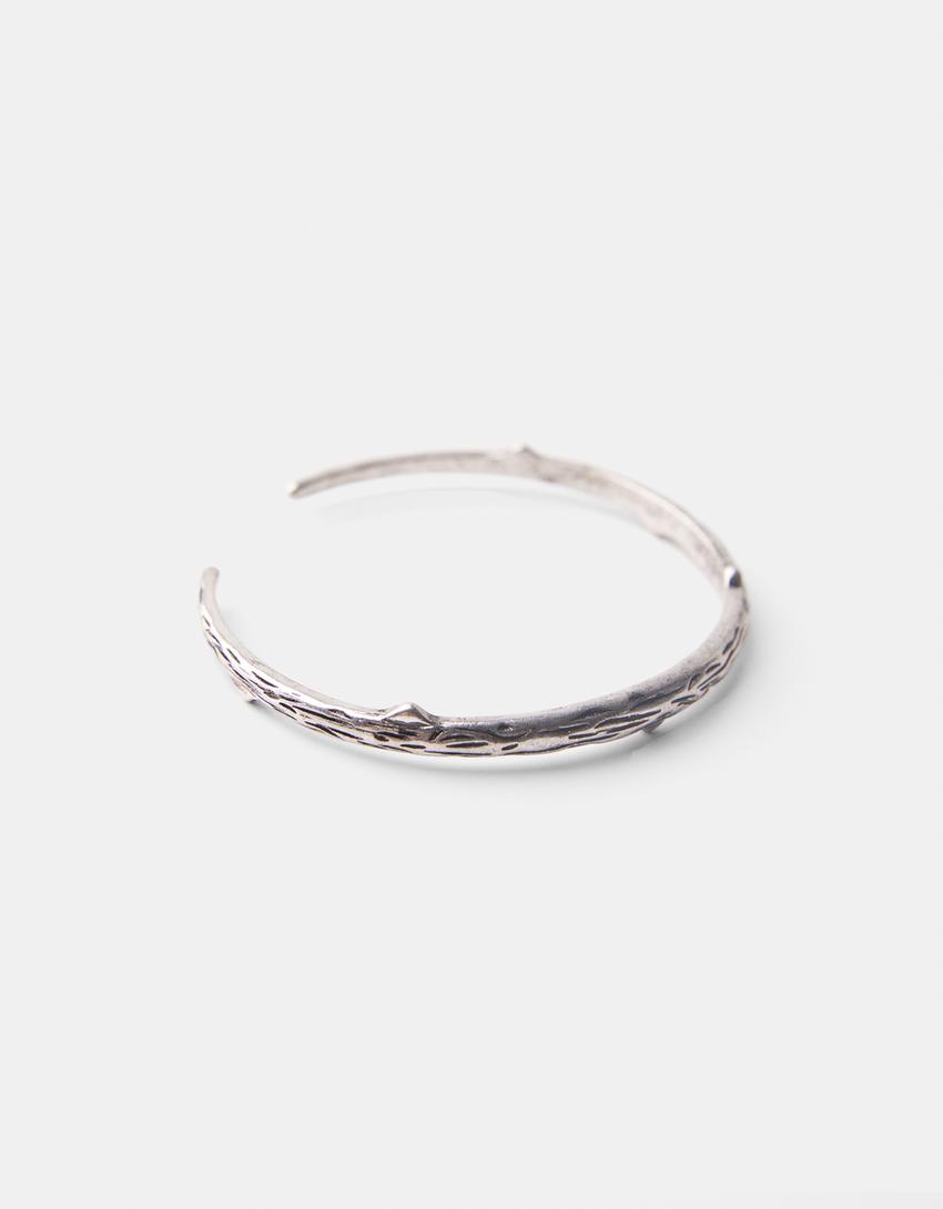 Lot 2 bracelets cuff-Argent-3