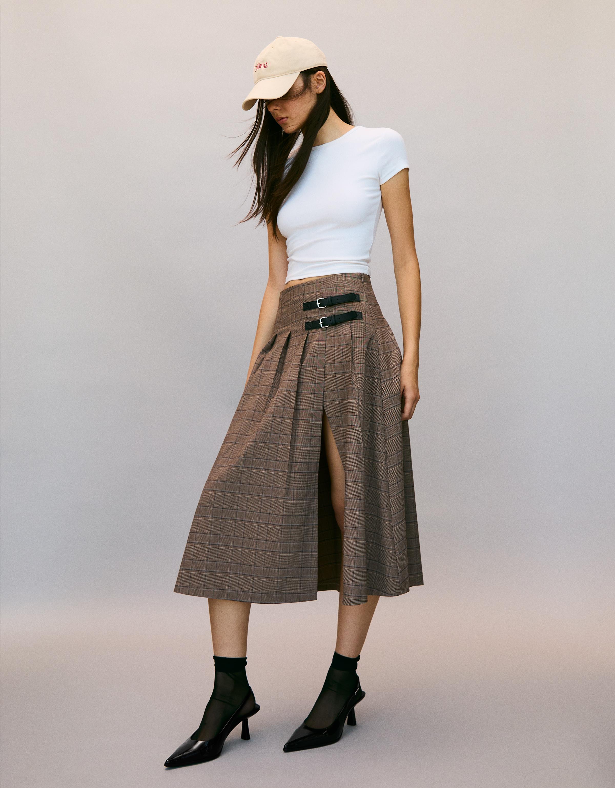 Kısa sivri topuklu arkası açık ayakkabı - Görsel 61