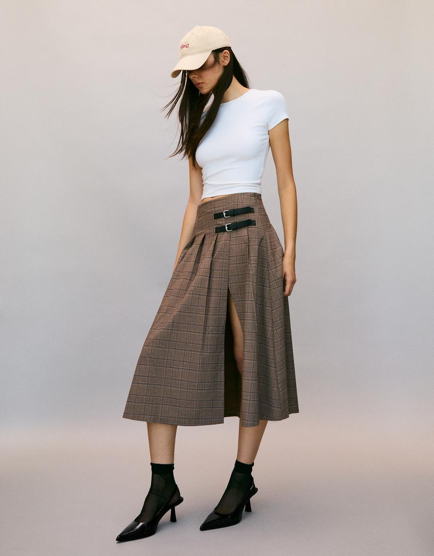 Escarpins type mules kitten heels-Noir