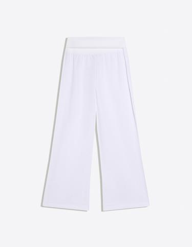 Turn-up waist trousers — White 6