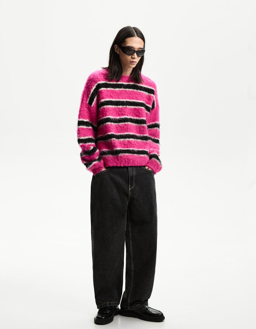 Jersey boxy rayas-Rosa-3