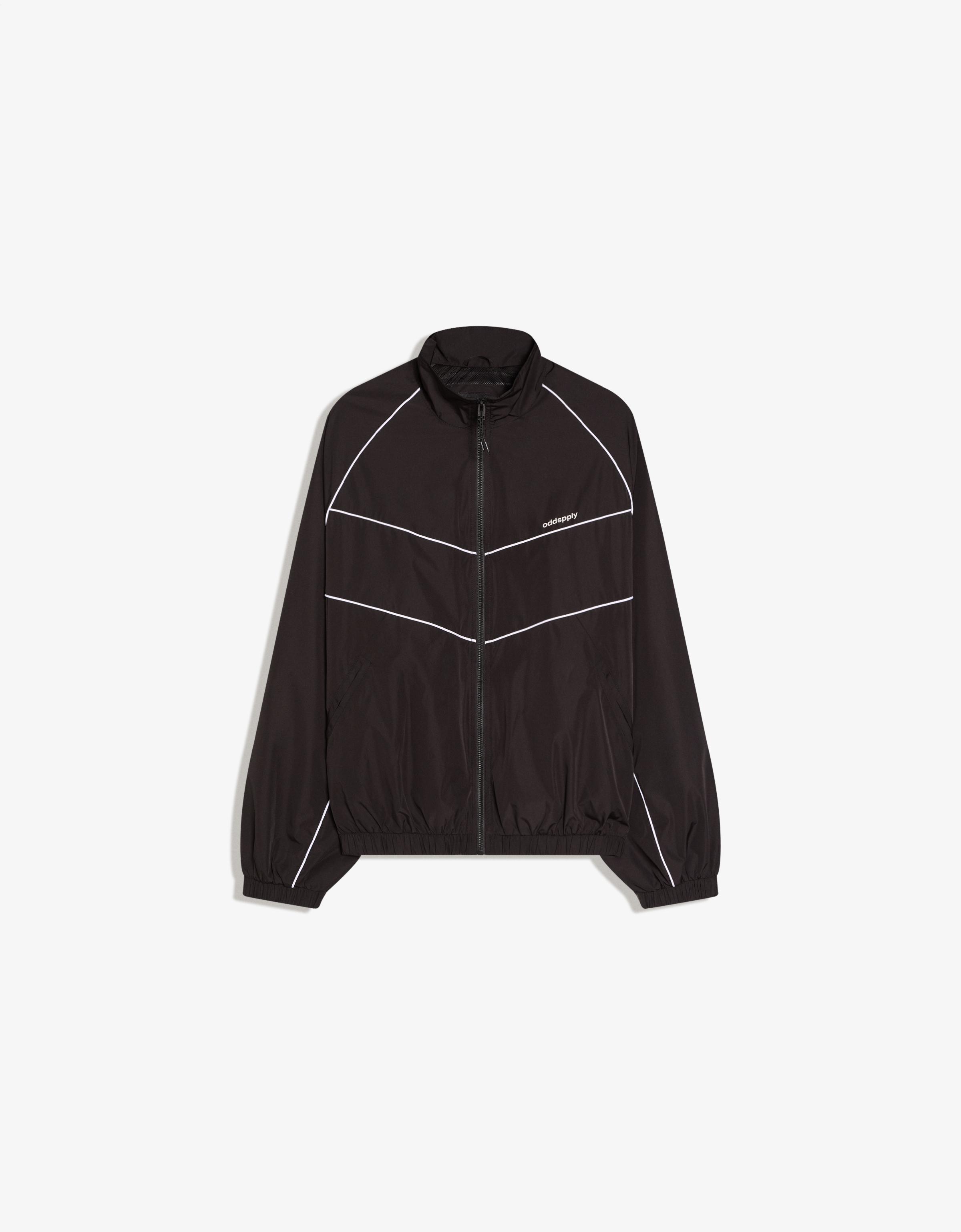 Bershka Funktionsjacke Herren M Schwarz