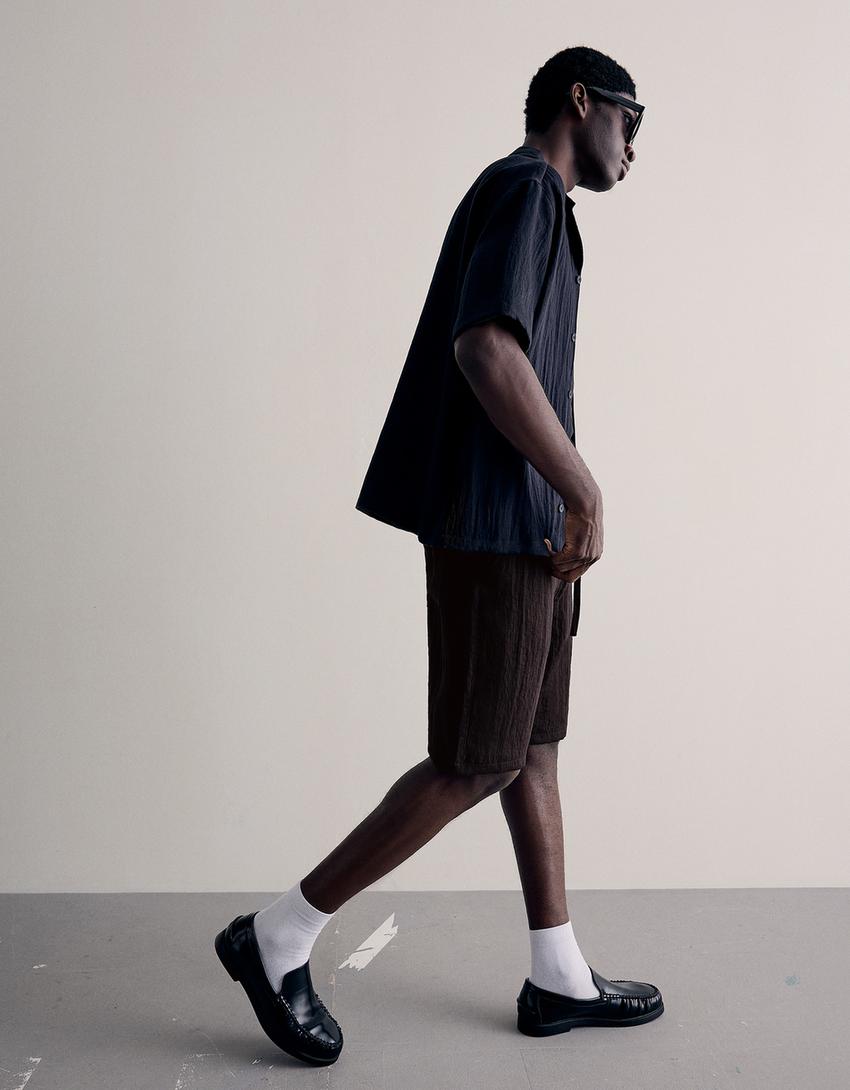 Shirt and Bermuda shorts set-Shirt and Bermuda shorts set