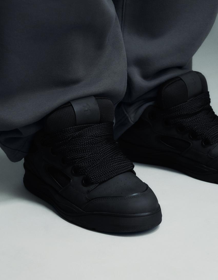 Baskets volume skate-Noir