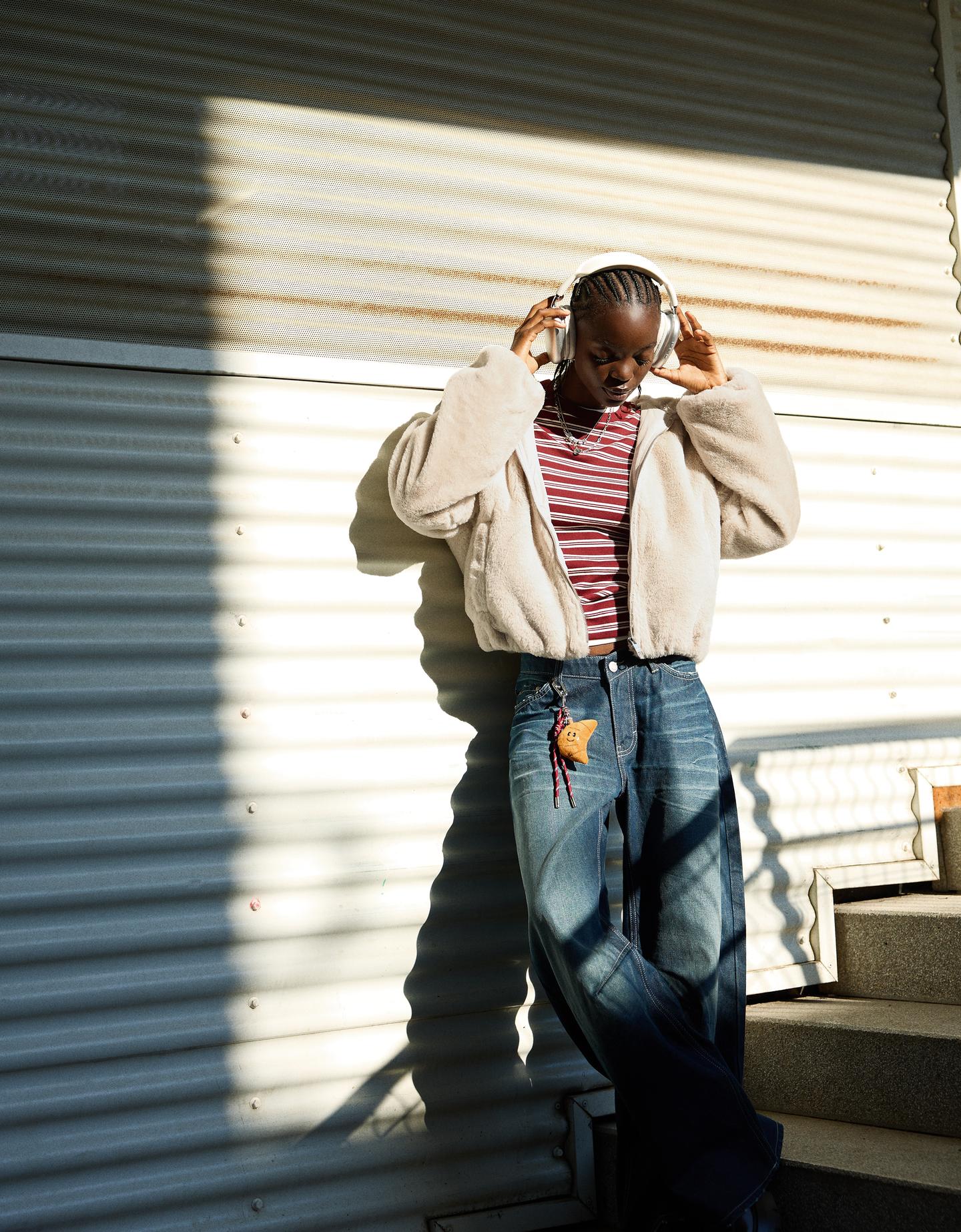 Bershka brelok-zawieszka brązowy