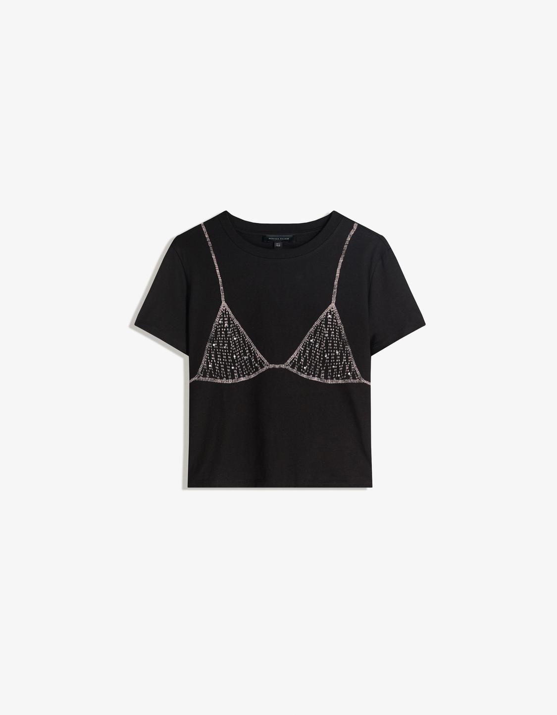 Short sleeve printed T-shirt