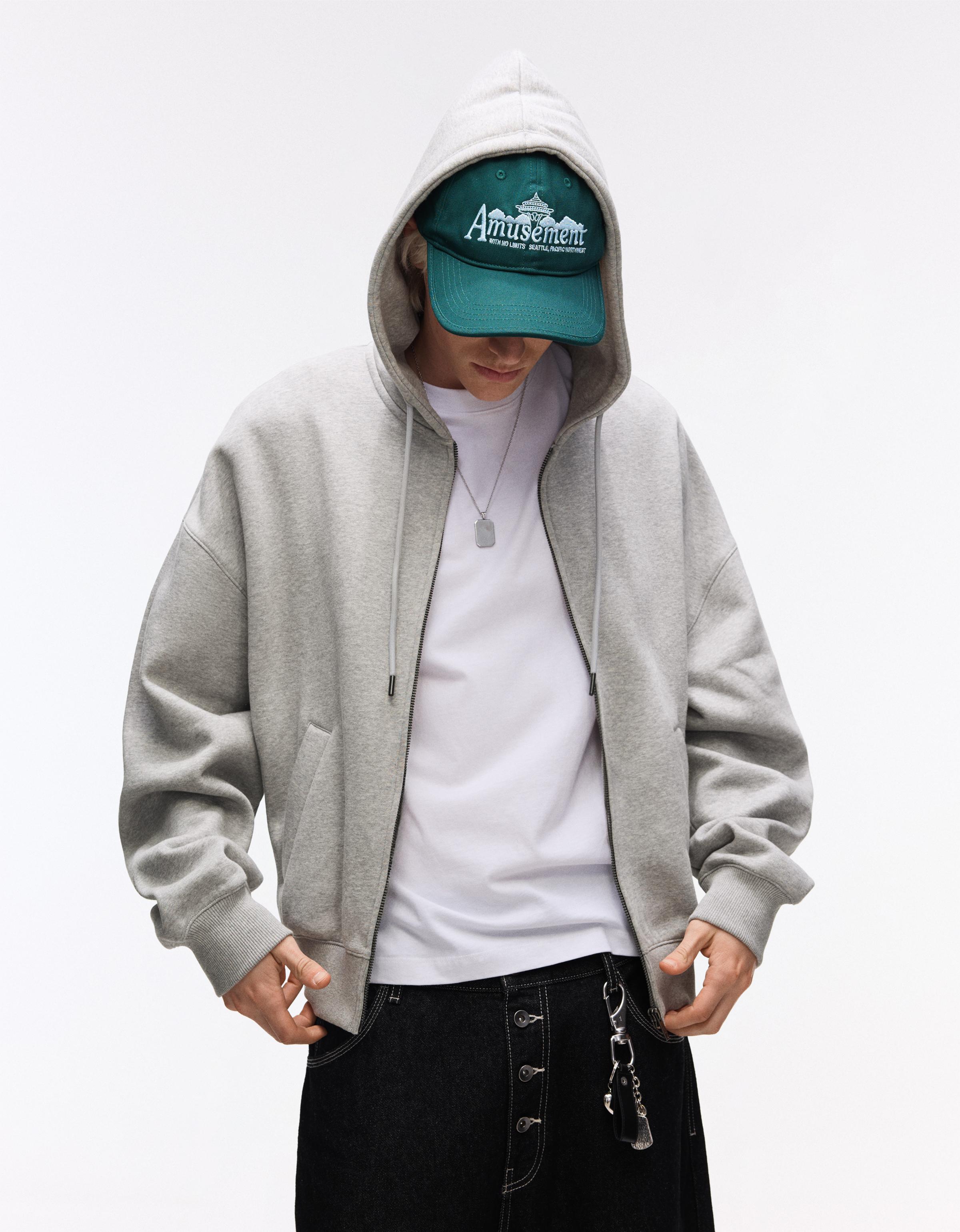 Fermuarlı kapüşonlu sweatshirt - Görsel 59